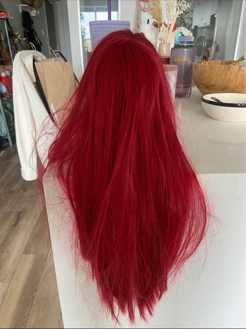 Red Women's Wig